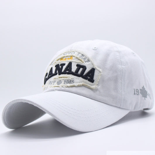 Gorra Blanca Estilo Coreano con Visera Curva Unisex Trendy - Image 4