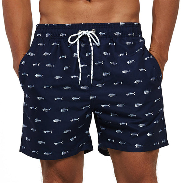 Shorts Estampados Sueltos para Playa y Surf
