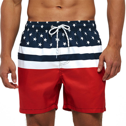 Shorts Estampados Sueltos para Playa y Surf - Image 2