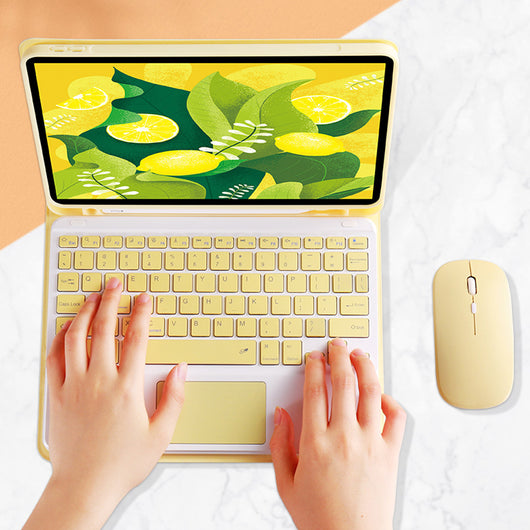 Teclado Bluetooth para Tablet con Protector y Ratón Dual Mode - Image 5