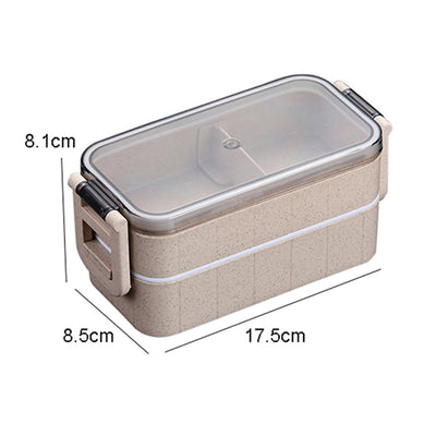 Lonchera Bento Box de Fibra de Trigo Microondeable - Image 7