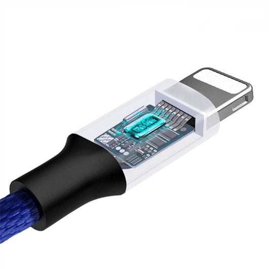 Cable de Carga Rápida Lightning con Transferencia de Datos - Image 4