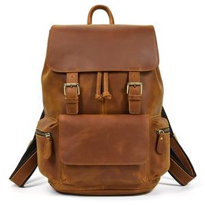 Mochila de Cuero Crazy Horse para Hombre - Image 6