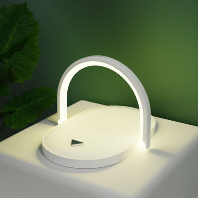 Cargador Inalámbrico 15W con Luz Nocturna y Soporte para Móvil - Image 5
