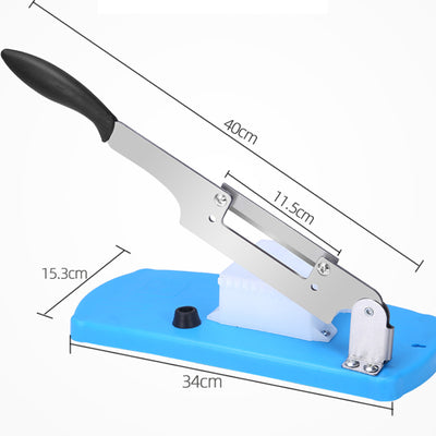 Cuchillo Rebanador de Acero Inoxidable para Pasteles de Arroz - Image 4