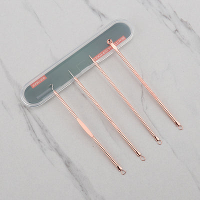 Set de 4 Agujas Dermatológicas Oro Rosa para Acné - Image 10