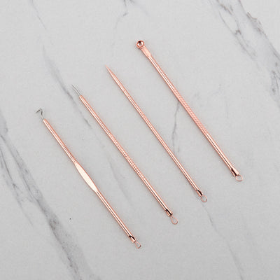 Set de 4 Agujas Dermatológicas Oro Rosa para Acné - Image 13