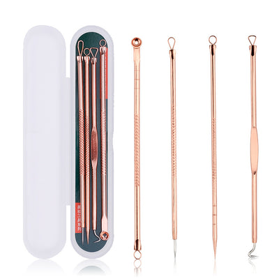 Set de 4 Agujas Dermatológicas Oro Rosa para Acné - Image 11