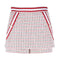 Shorts Tweed Estampado a Rayas para Mujer