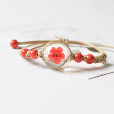 Pulsera de Flores Preservadas - Regalo de Pareja Eterno - Image 3