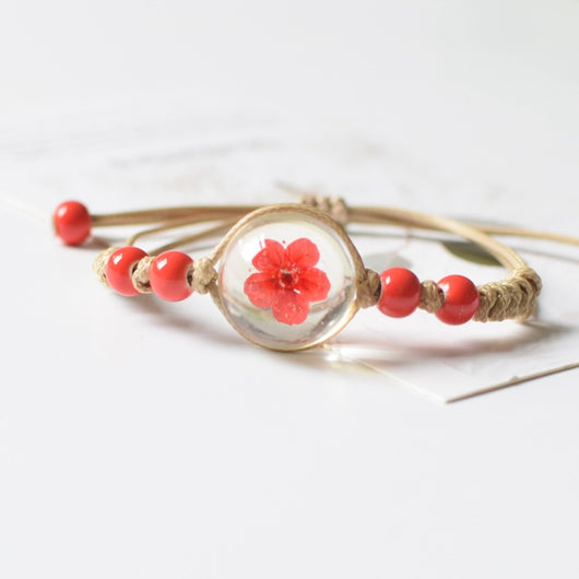 Pulsera de Flores Preservadas - Regalo de Pareja Eterno - Image 3