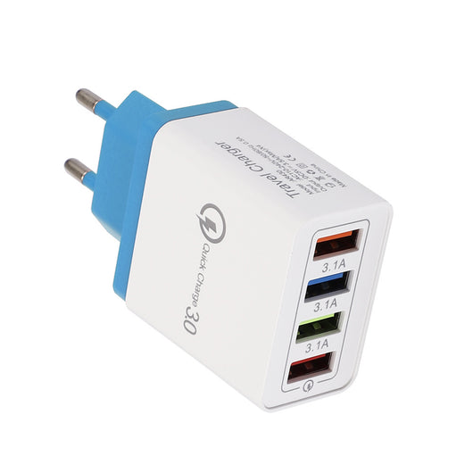 Cargador Rápido 4 Puertos USB con Tecnología Luminosa - Image 22