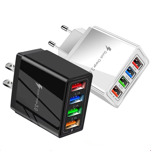 Cargador Rápido 4 Puertos USB con Tecnología Luminosa - Image 7