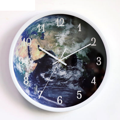Reloj de Pared Silencioso Personalizado para Sala de Estar