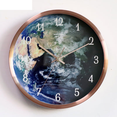 Reloj de Pared Silencioso Personalizado para Sala de Estar - Image 4