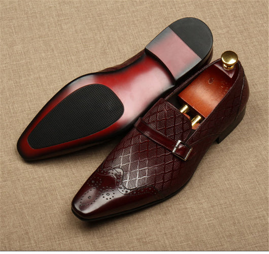 Zapatos de Cuero para Hombre con Hebilla - Transpirables y Profesionales - Image 5