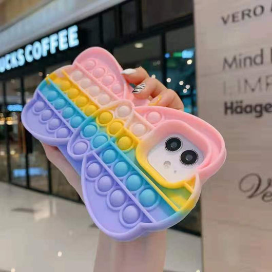 Funda Protectora con Juguete Antiestrés Push It Bubble para Teléfono - Image 3
