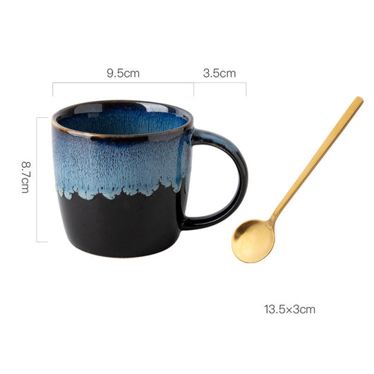 Taza Cerámica Retro para Café y Desayuno - Image 4