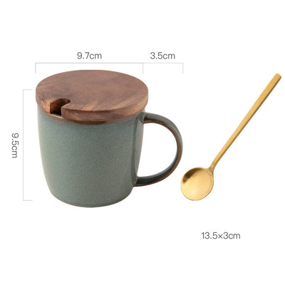 Taza Cerámica Retro para Café y Desayuno - Image 10