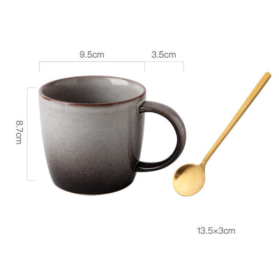 Taza Cerámica Retro para Café y Desayuno - Image 7
