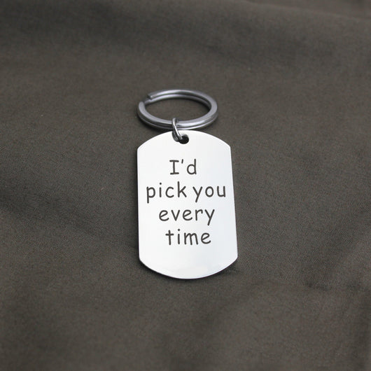 Llavero de Acero Titanio Inoxidable Personalizable - Regalo Navideño Premium - Image 12