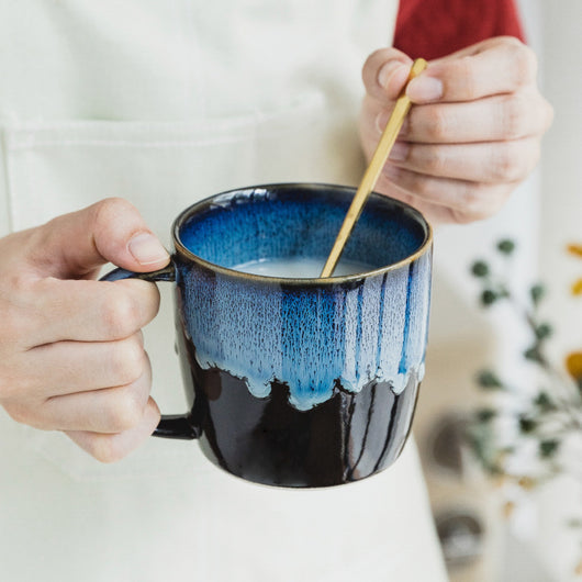 Taza Cerámica Retro para Café y Desayuno - Image 3