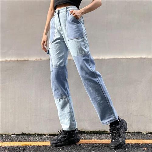 Jeans Slim Fit de Talle Alto con Costuras Decorativas para Mujer - Image 6