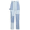 Jeans Slim Fit de Talle Alto con Costuras Decorativas para Mujer