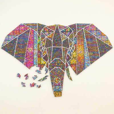 Puzzle de Madera para Adultos y Niños con Piezas en Forma de Animales - Regalo Navideño - Image 3