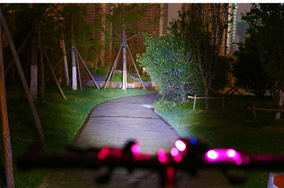 Kit de Luces LED Recargables para Bicicleta de Montaña y Ruta - Image 12