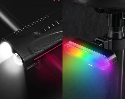 Kit de Luces LED Recargables para Bicicleta de Montaña y Ruta - Image 6