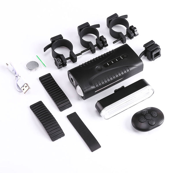 Kit de Luces LED Recargables para Bicicleta de Montaña y Ruta