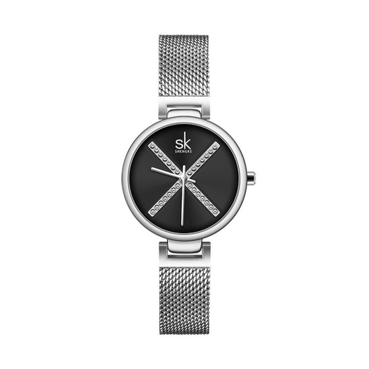 Reloj de Moda para Mujer con Pulsera de Malla de Acero - Image 8