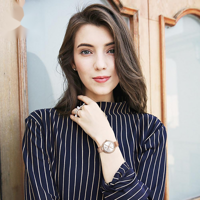 Reloj de Moda para Mujer con Pulsera de Malla de Acero - Image 10