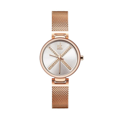 Reloj de Moda para Mujer con Pulsera de Malla de Acero - Image 2