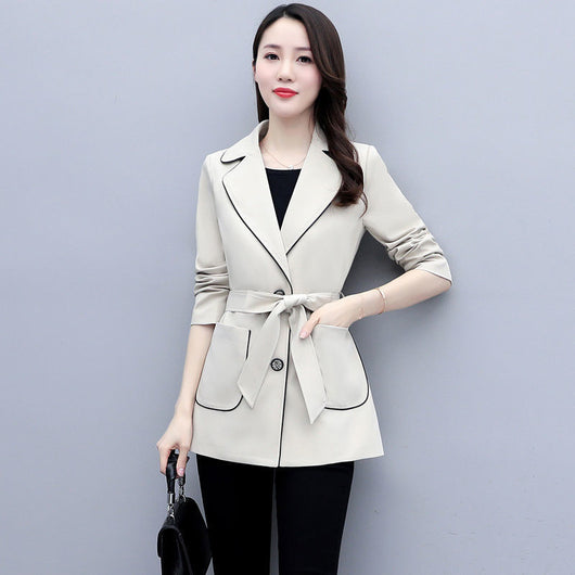 Chaqueta Cortavientos Slim Elegante para Mujer - Primavera Versátil - Image 8