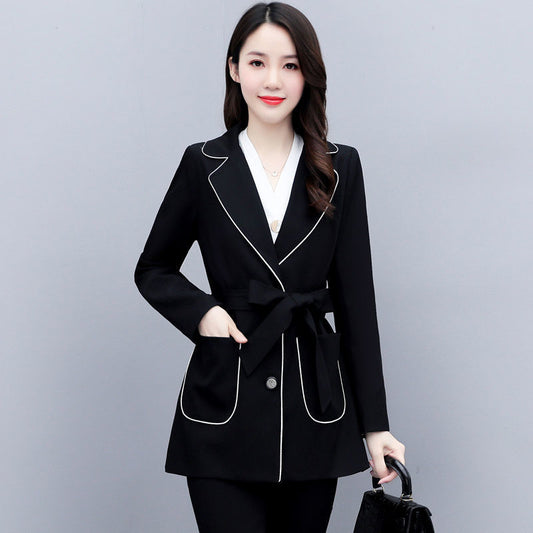 Chaqueta Cortavientos Slim Elegante para Mujer - Primavera Versátil