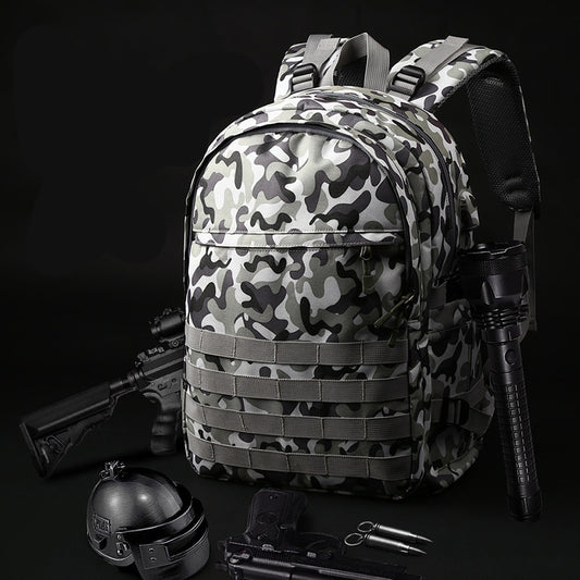 Mochila Gamer PUBG Nivel 3 con Compartimento de Cremallera
