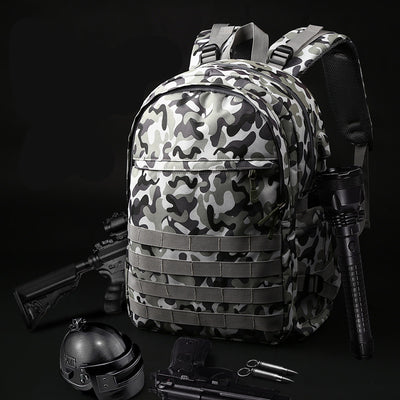 Mochila Gamer PUBG Nivel 3 con Compartimento de Cremallera