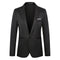 Blazer Coreano Slim Fit de Un Botón para Hombre