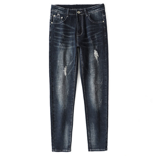 Jeans Rotos Slim Fit para Hombre