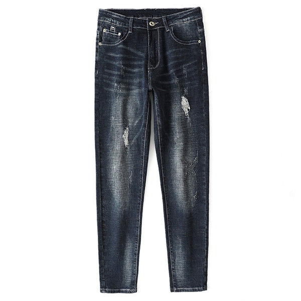 Jeans Rotos Slim Fit para Hombre