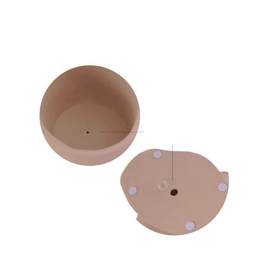 Maceta Decorativa con Figura de Muñeca de Ojos Cerrados para Jardín - Image 3