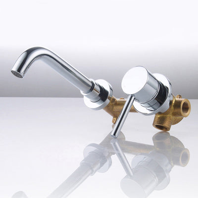 Grifo de Lavabo Empotrado Negro Mate - Diseño Minimalista Recesado - Image 17