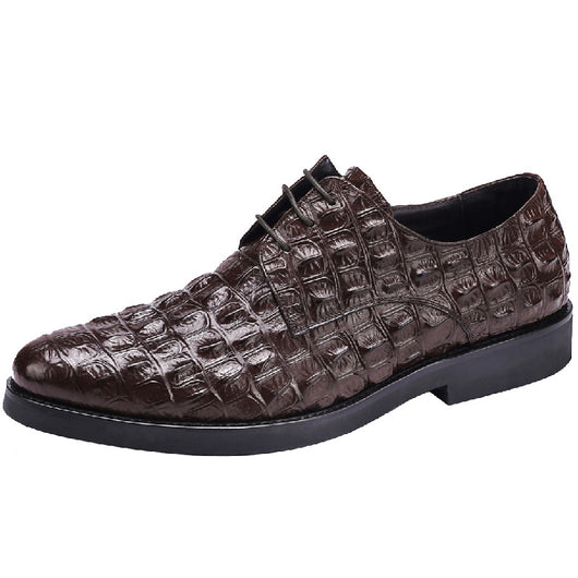 Zapatos de Cuero con Punta Redonda para Negocios - Image 4