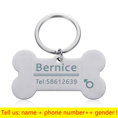 Collar de Perro Personalizado con Placa de Identificación Antiextravío - Image 13