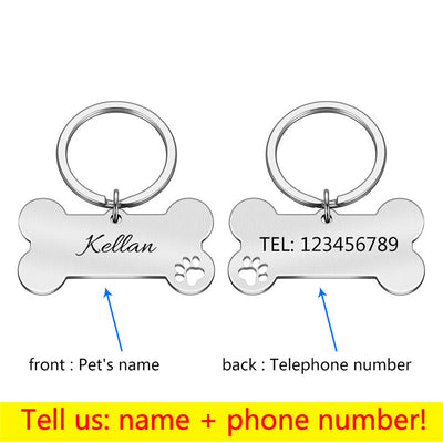 Collar de Perro Personalizado con Placa de Identificación Antiextravío - Image 15