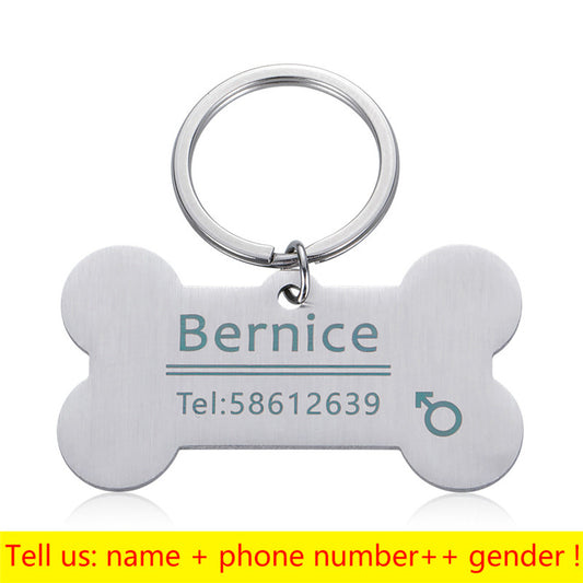 Collar de Perro Personalizado con Placa de Identificación Antiextravío - Image 2