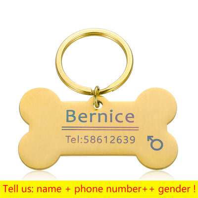 Collar de Perro Personalizado con Placa de Identificación Antiextravío - Image 8