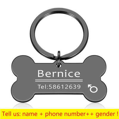 Collar de Perro Personalizado con Placa de Identificación Antiextravío - Image 7